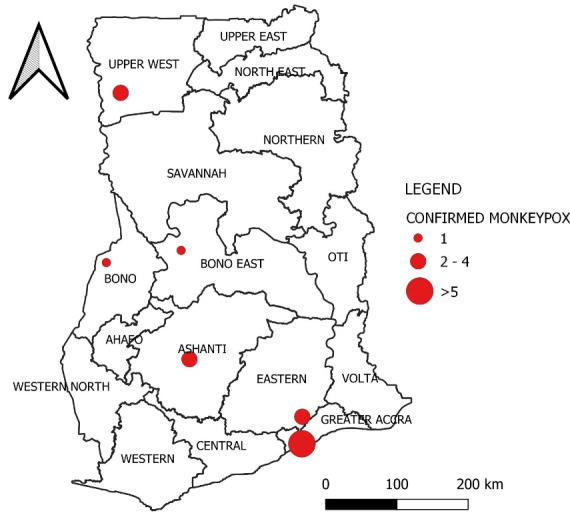 Preparing for future outbreaks in Ghana: An overview of current COVID-19, monkeypox, and Marburg disease outbreaks.