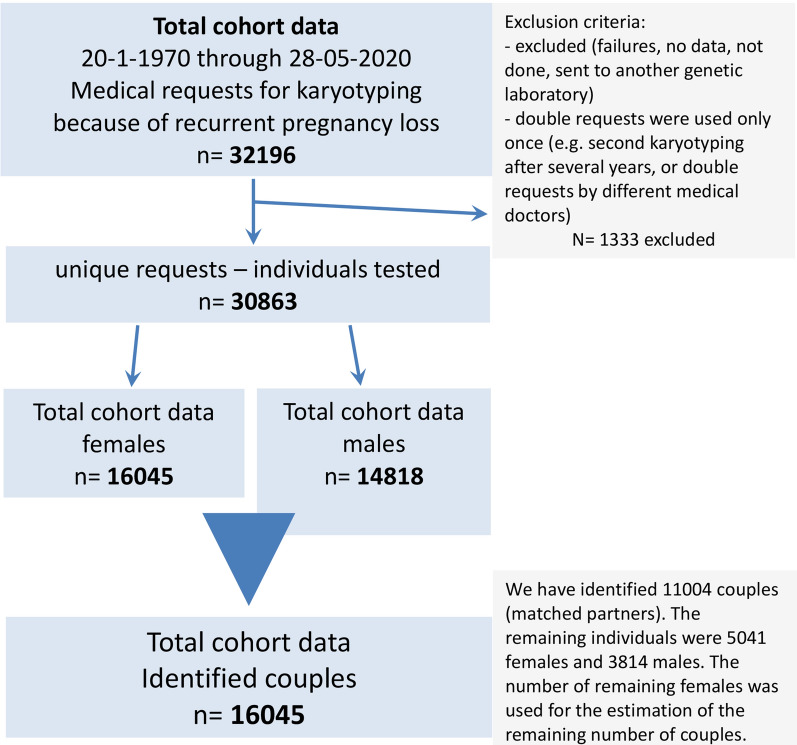 What proportion of couples with a history of recurrent pregnancy loss and with a balanced rearrangement in one parent can potentially be identified through cell-free DNA genotyping?