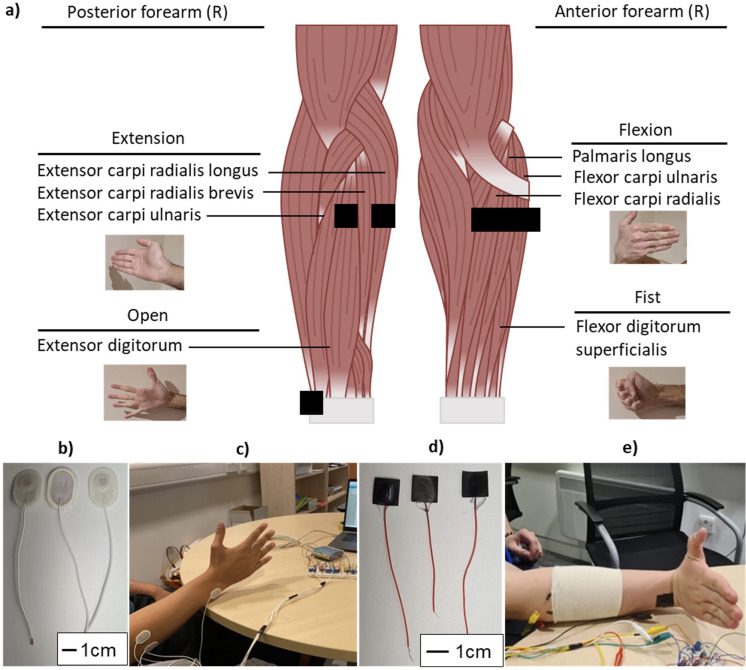 Surface electromyography using dry polymeric electrodes.