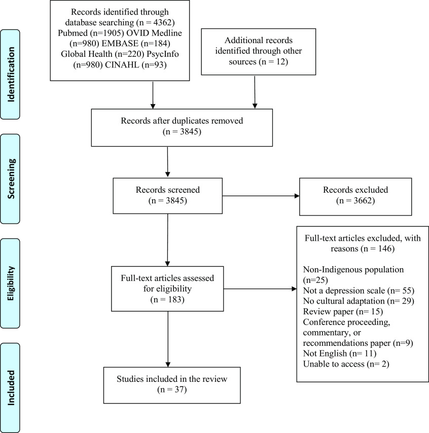 Safe and valid? A systematic review of the psychometric properties of culturally adapted depression scales for use among Indigenous populations.