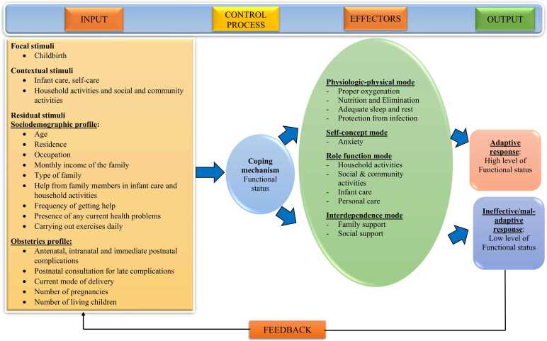 Functional status, social support, and anxiety among postnatal women of Eastern India