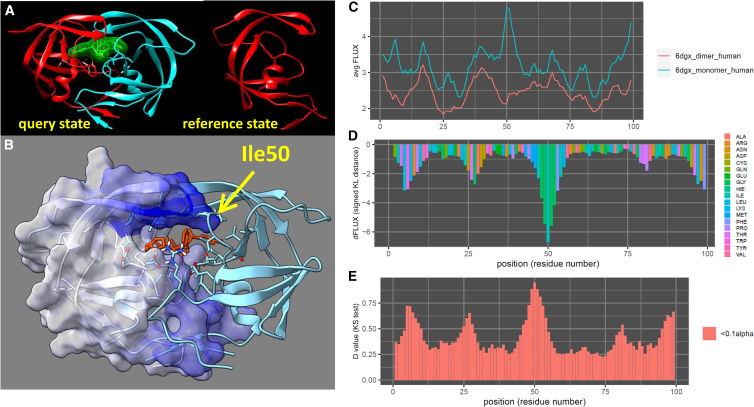 Evolution of drug resistance drives destabilization of flap region dynamics in HIV-1 protease.