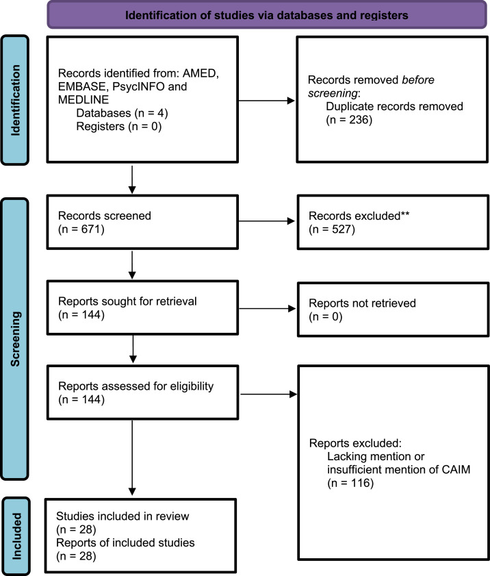 Complementary, alternative, and integrative medicine-specific COVID-19 misinformation on social media: A scoping review