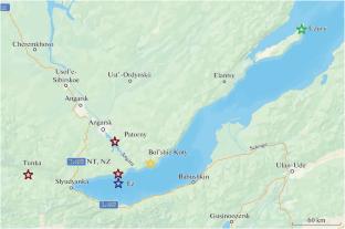 Geoelectric Interpretation of the Magnetic Monitoring Data in the Southwest Part of Baikal