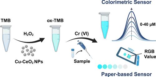 Synthesis and Catalytic Performance of Cu-CeO2 Nanoparticles and the Application in Cr(VI) Detection: Third-Year Undergraduate Comprehensive Laboratory Experiment