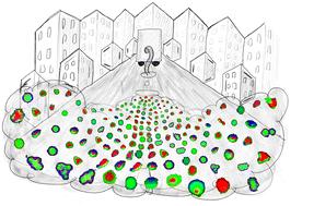 Chemical characterization of microplastic particles formed in airborne waste discharged from sewer pipe repairs†