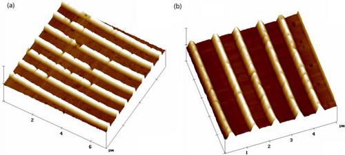 Research on the influence of stamping materials on resist flow and the residual layer in thermal nanoimprint lithography