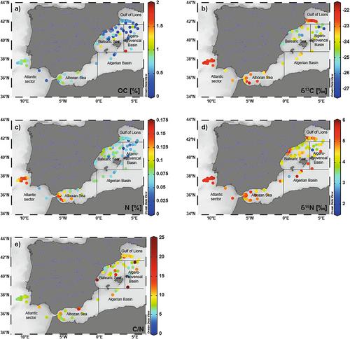 Sources and Fate of Sedimentary Organic Matter in the Western Mediterranean Sea