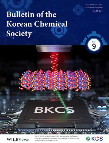 Cover Picture: KHC2O4·B(OH)3: A nonlinear optical crystal with large birefringence in the short-wavelength ultraviolet region (BKCS 9/2023) Yang Li, Jihyun Lee, Kang Min Ok