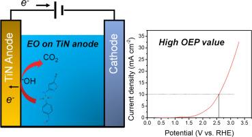 Efficient electrochemical decomposition of sulfamethoxazole using a novel free-standing TiN anode