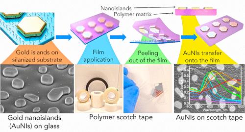 Flexible Soft-Printed Polymer Films with Tunable Plasmonic Properties