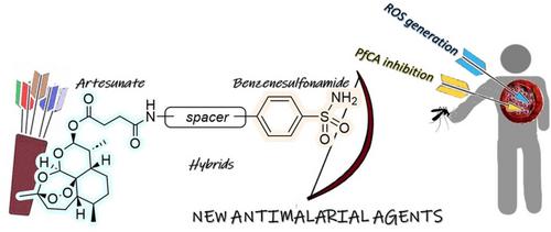 Antimalarial Agents Targeting Plasmodium falciparum Carbonic Anhydrase: Towards Artesunate Hybrid Compounds with Dual Mechanism of Action