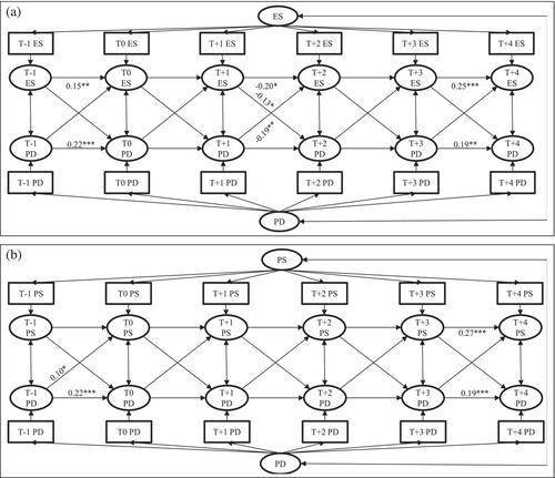 Reciprocal association between social support and psychological distress in chronic physical health conditions: A random intercept cross-lagged panel model