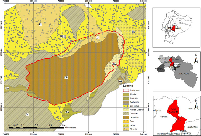 Characterization and geophysical evaluation of the recent 2023 Alausí landslide in the northern Andes of Ecuador