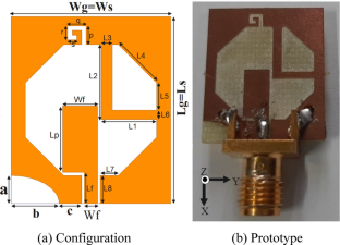 Quad broadband circularly polarized CPW FED cleaver shaped extended UWB MIMO antenna for 5G,C, K and millimeter wave applications