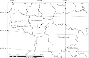 Climate Effect on Carbon, Phytomass, and Litter Stocks in Forest Stands in the South of European Russia