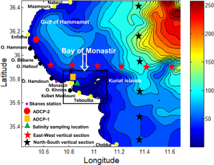 A three-dimensional hydrodynamic model for the Gulf of Hammamet-Bay of Monastir: model validation and application