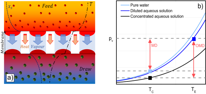 Process optimization of osmotic membrane distillation for the extraction of valuable resources from water streams