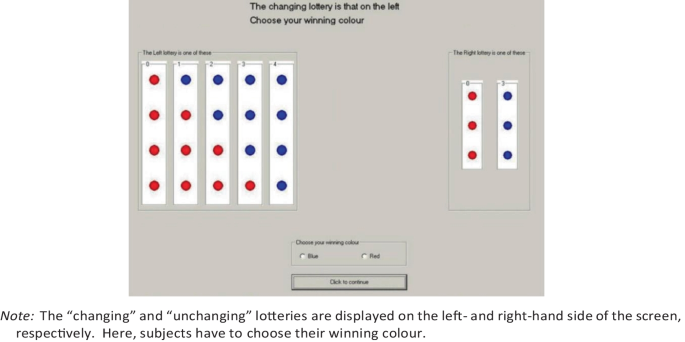 The determinants of decision time in an ambiguous context