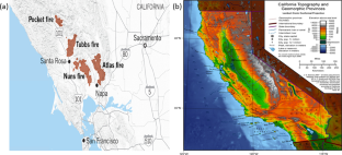 Multi-scale numerical simulations of the synoptic environment, Diablo windstorm, and wildfire formation mechanisms for the Tubbs Fire (2017)