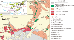 Geochemistry and Sm─Nd─Fe─Si isotope compositions as insights into the deposition of the late Neoarchean Qidashan banded iron formation, North China Craton