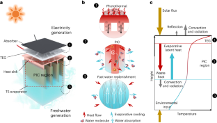 Passive interfacial cooling-induced sustainable electricity–water cogeneration