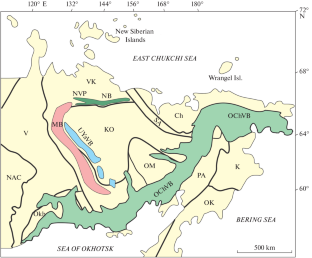 Geodynamics and Early Cretaceous Magmatism of the Northern Volcano-Plutonic Belt of Verkhoyan–Kolyma Fold Area (Northeastern Russia)