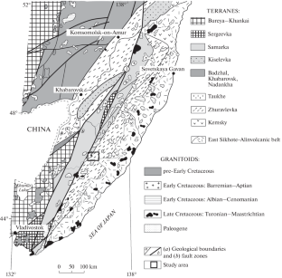 Evolution of Rare-Metal Li–F Granite Melts in Sources of Ore-Magmatic Systems of Tigrinoe and Zabytoe Sn–W deposits (Central Sikhote-Alin, Primorye)