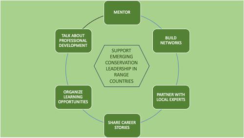 Mentorship and professional growth for conservationists in primate-range countries