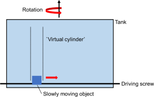 Vortices behind a submerged cylinder in a rotating system