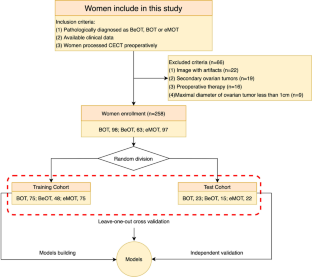 CT-Based Radiomics and Machine Learning for Differentiating Benign, Borderline, and Early-Stage Malignant Ovarian Tumors