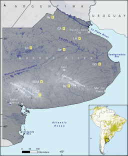 Wetlands distribution in the agricultural-livestock core of the South American temperate pampas landscape. Approach from soil cartography