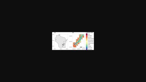 The influence of landscape composition and configuration on breeding waterfowl pair abundance in Wisconsin