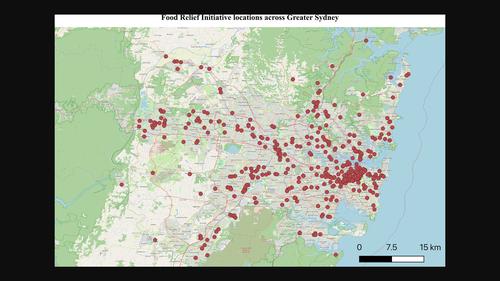 Food relief providers as care infrastructures: Sydney during the pandemic