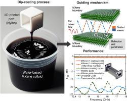 MXene guides microwaves through 3D polymeric structures