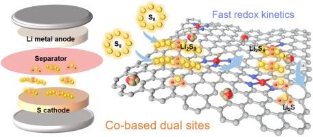 Cooperative Co Single Atoms and Co2P Nanoparticles as Catalytic Tandem for Boosting Redox Kinetics in Li–S Batteries