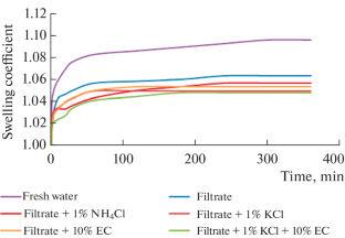 Stabilization of Swellable Aluminosilicate Suspensions