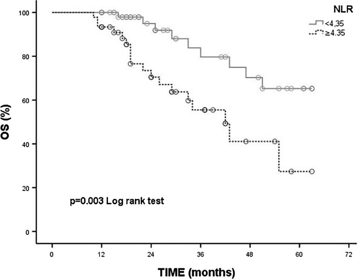 Prognostic Value of Inflammation and Nutrition-Based Scores in Non-Small Cell Lung Cancer.