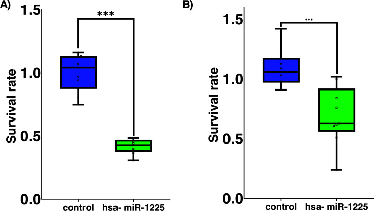 The Expression of Hsa-Mir-1225-5p Limits the Aggressive Biological Behaviour of Luminal Breast Cancer Cell Lines.