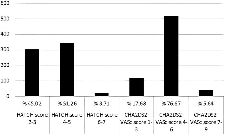 The Role of HATCH Score in the Prediction of Ischemic Cerebrovascular Events in Patients with Heart Failure and Atrial Fibrillation.
