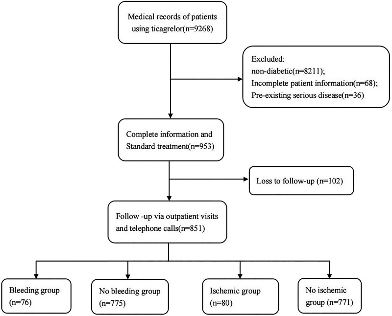 New Score Models for Predicting Bleeding and Ischemic of Ticagrelor Therapy in Patients with Diabetes Mellitus.