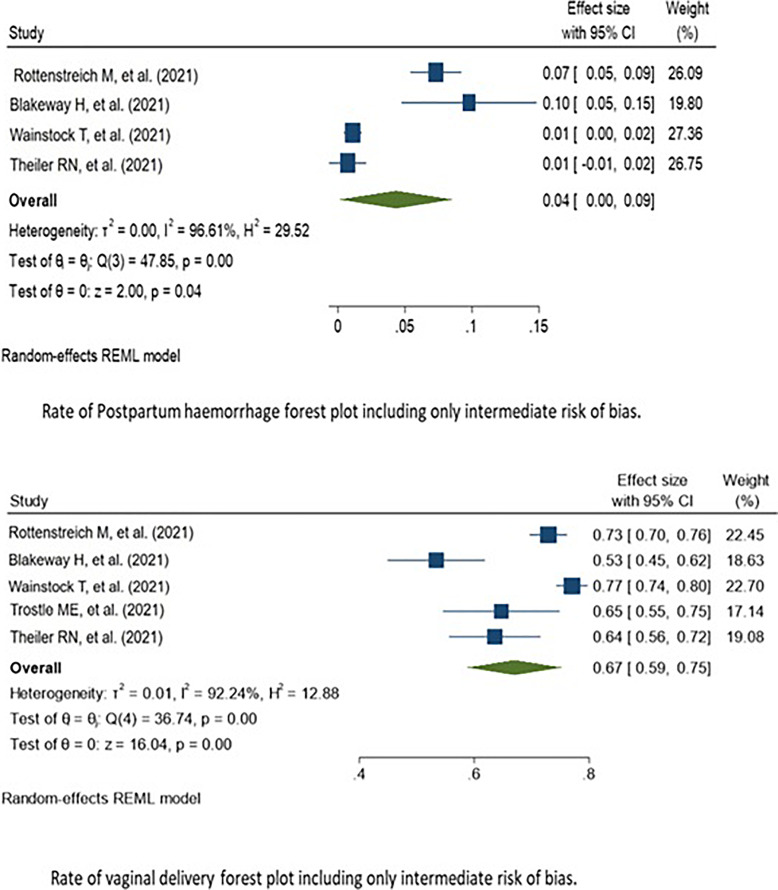 Efficacy and Clinical Outcomes of mRNA COVID-19 Vaccine in Pregnancy: A Systematic Review and Meta-Analysis.