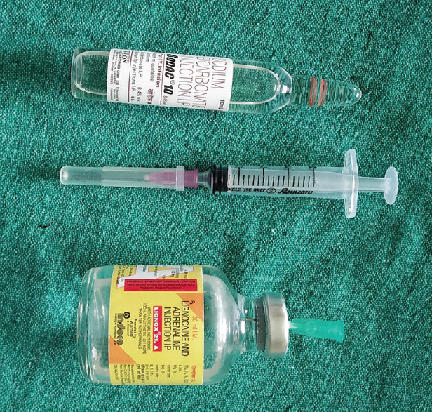 Buffered versus Non-buffered Local Anaesthesia in Minor Oral Surgery - A Comparative Study.