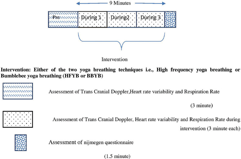 Cerebral Hemodynamics and Vagally Mediated HRV Associated with High- and Low-frequency Yoga Breathing: An Exploratory, Randomized, Crossover Study.