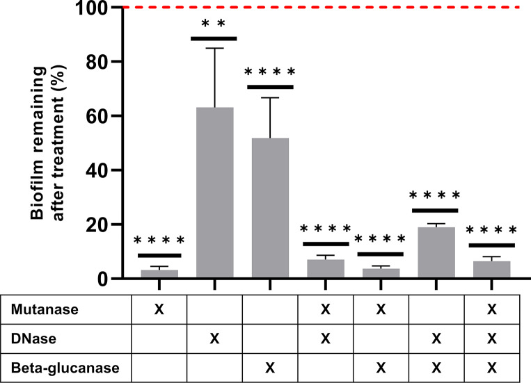 The Effect of Enzymatic Treatment with Mutanase, Beta-Glucanase, and DNase on a Saliva-Derived Biofilm Model.