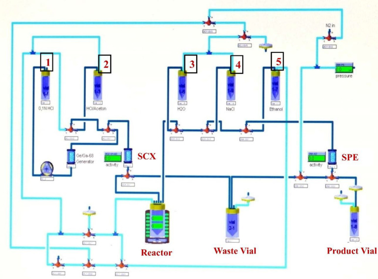 On the Optimization of the Protocol for Automated Radiosyntheses of [<sup>68</sup>Ga]Ga-Pentixafor, [<sup>68</sup>Ga]Ga-FAPI-4 and [<sup>68</sup>Ga]Ga-DOTATATE in a Modular-Lab Standard.