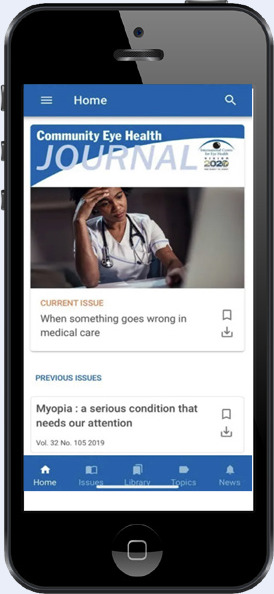 How the <i>Community Eye Health Journal</i> supports learning in Zambia and Ghana.
