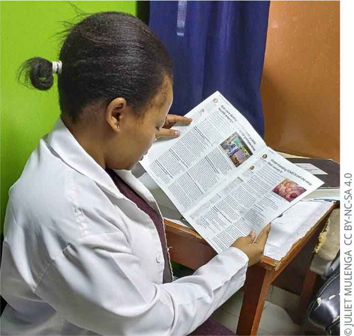 How the <i>Community Eye Health Journal</i> supports learning in Zambia and Ghana.