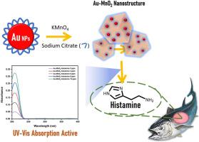 Efficiency of three dimension Au–MnO2 nanostructure as visible adsorption based detector of histamine sensing