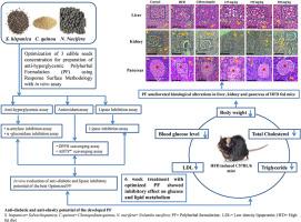 Response surface methodology based development of an optimized polyherbal formulation and evaluation of its anti-diabetic and anti-obesity potential in high-fat diet-induced obese mice